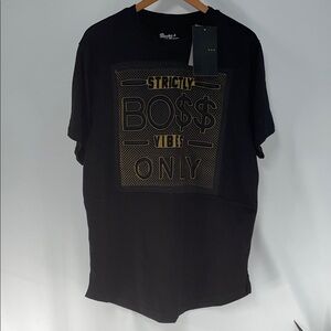 BLEEKER & MERCER BOSS VIBES T SHIRT FTL-12-233